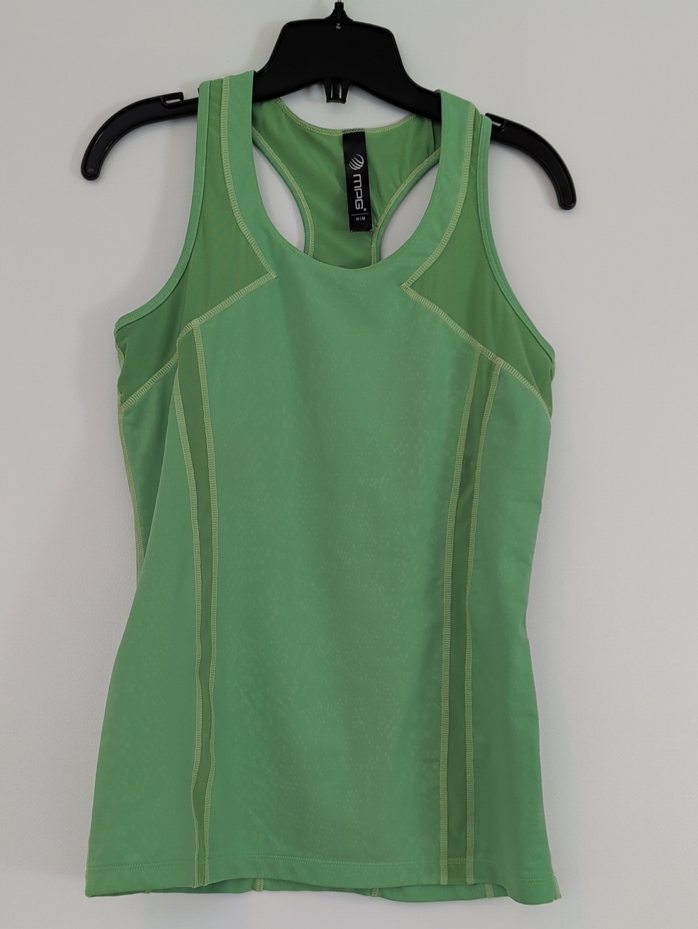 MPG Activewear Women's Green Racerback Tank Top